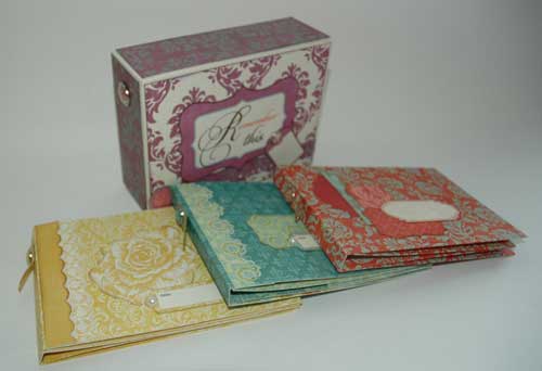  3 Mini Albums in a Box Paid Online Workshop