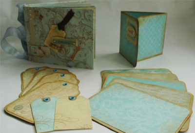 Simple Envelope Mini Scrapbook Album Online Workshop