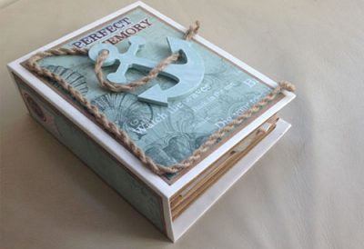 ANOTHER 3 Page Interactive Mini Scrapbook Album