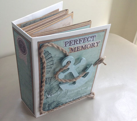 ANOTHER 3 Page Interactive Mini Scrapbook Album - Image 2