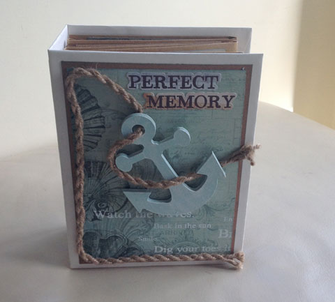 ANOTHER 3 Page Interactive Mini Scrapbook Album - Image 3