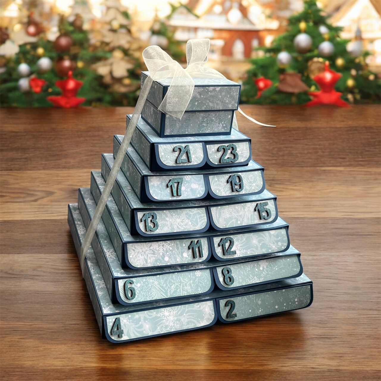 Tower of Treats Advent Calendar - SVG Cutting Files
